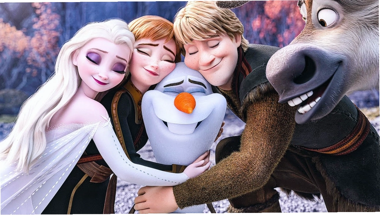 Elsa và Anna, hai chị em công chúa trong bộ phim Nữ Hoàng Băng Giá