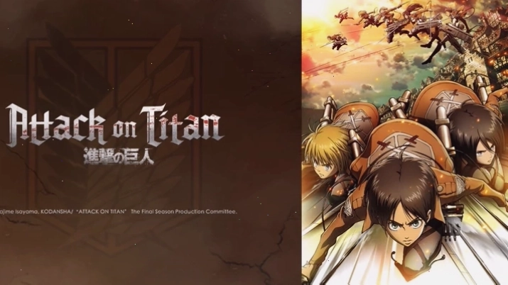 Eren Yeager đối mặt với Titan Khổng Lồ trong trận chiến sinh tử