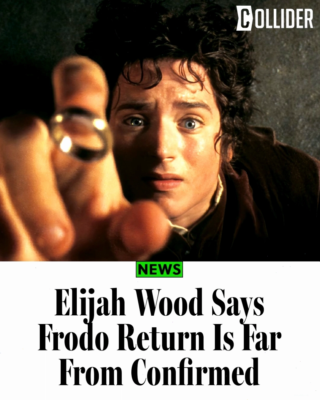 Frodo Baggins, người mang Chiếc Nhẫn Chúa