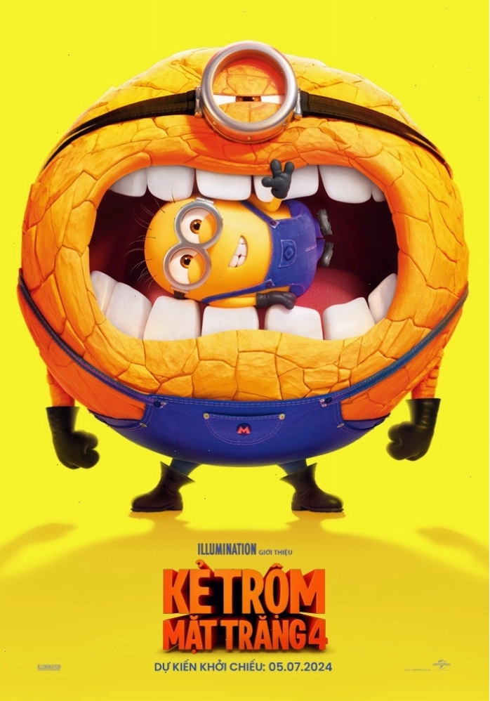 Gru Jr. tinh nghịch trong Kẻ Trộm Mặt Trăng 4