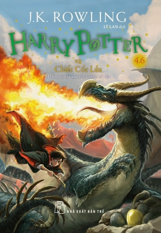 Harry Potter và Chiếc Cốc Lửa - bìa sách