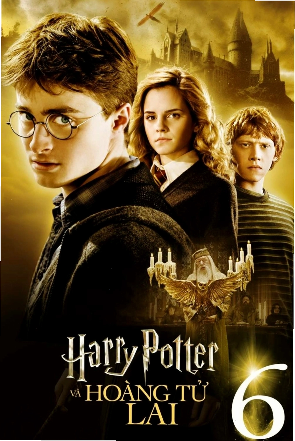 Harry, Ron và Hermione trong phim Harry Potter và Hòn Đá Phù Thủy