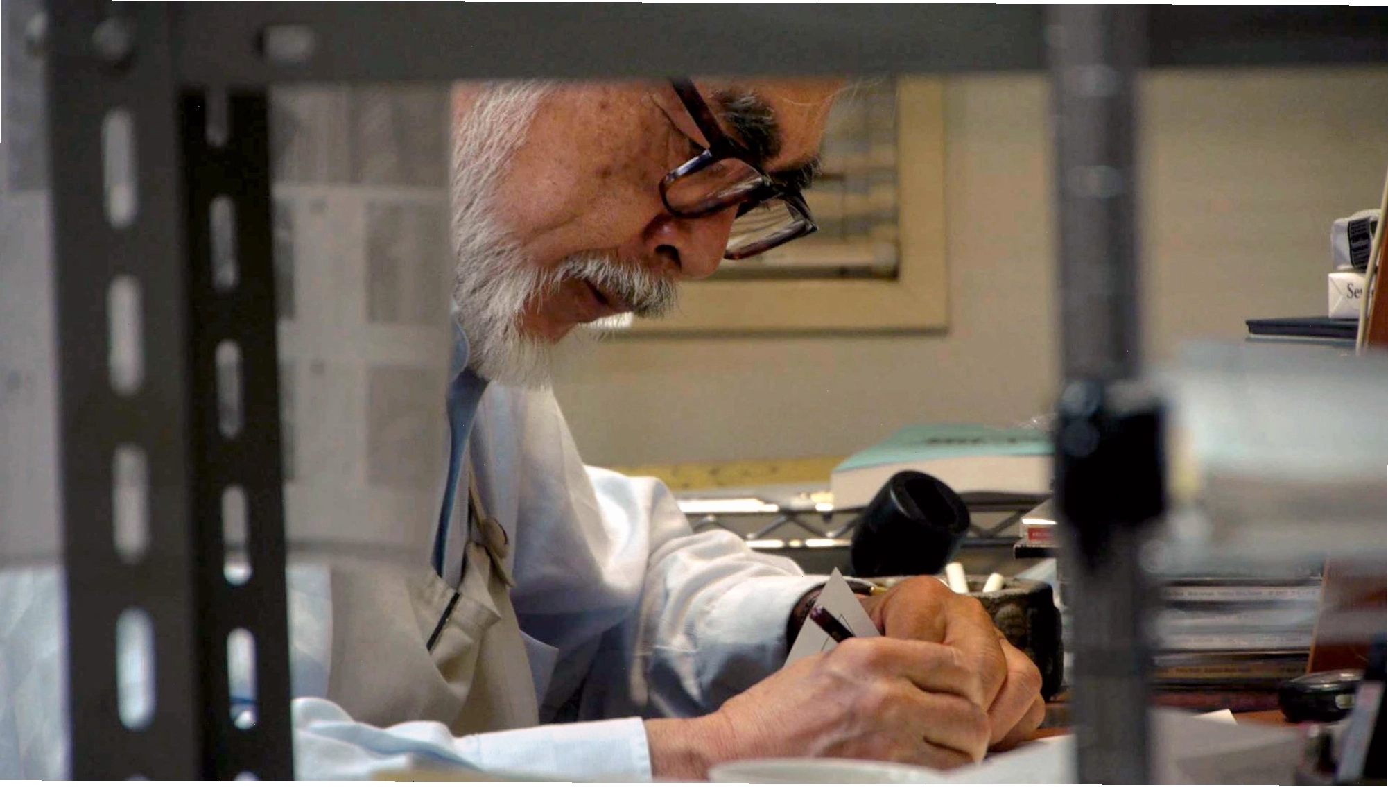 Hayao Miyazaki tại xưởng phim Ghibli
