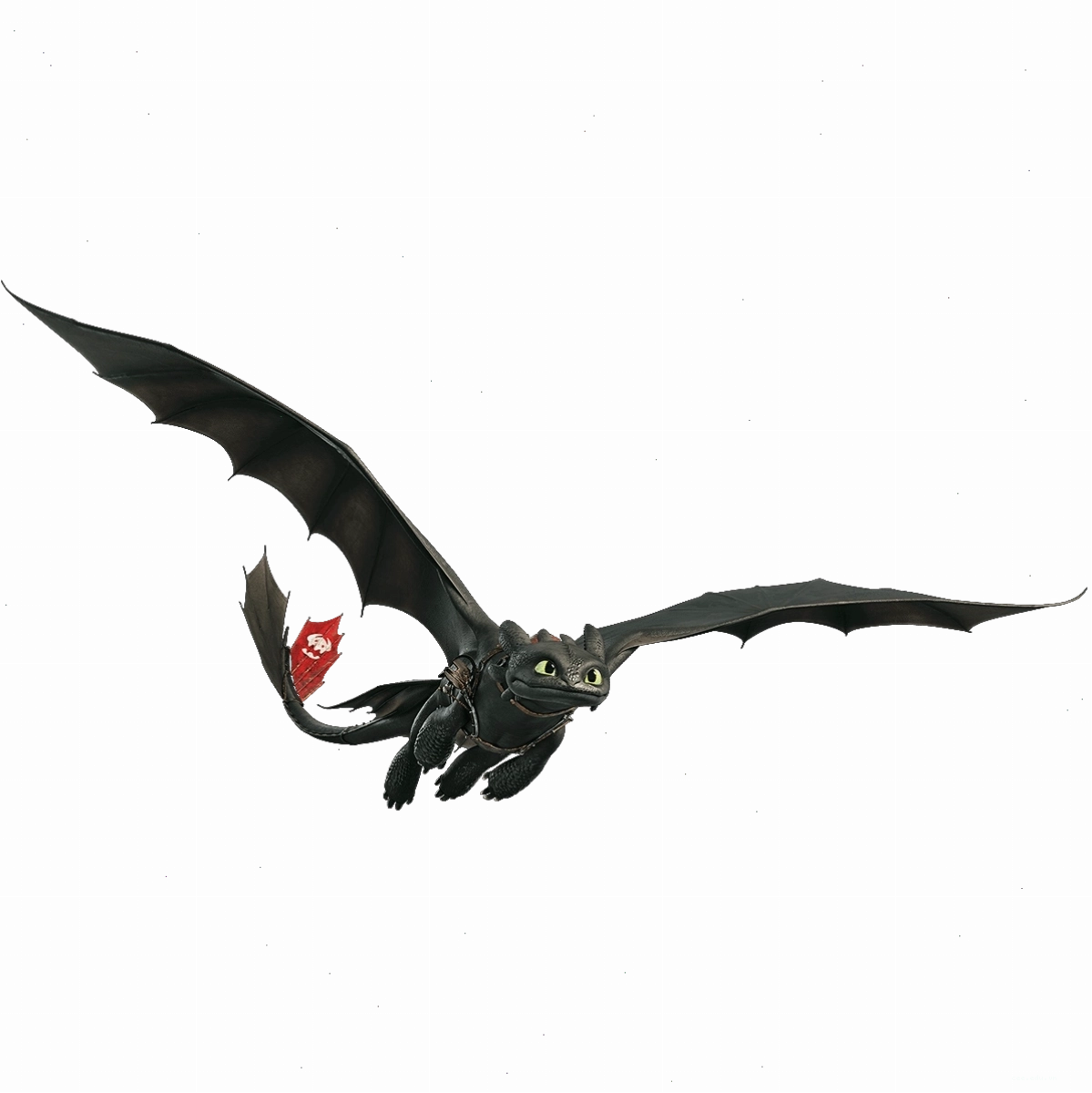 Hiccup và Toothless bay lượn trên bầu trời