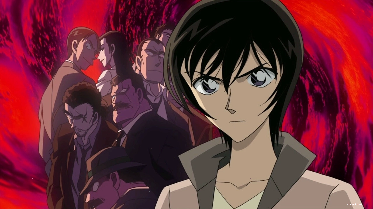 Hình ảnh động của Conan trong một cảnh phim movie