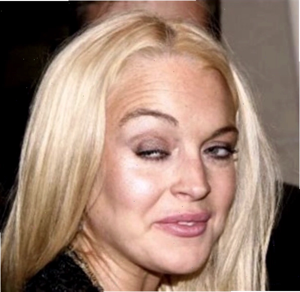 Hình ảnh Lindsay Lohan trong giai đoạn khó khăn