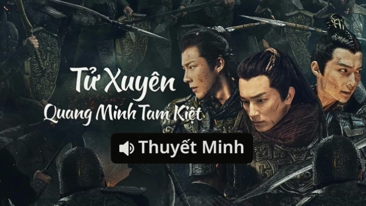 Hình ảnh nhân vật chính trong phim Tử Xuyên Tam Kiệt