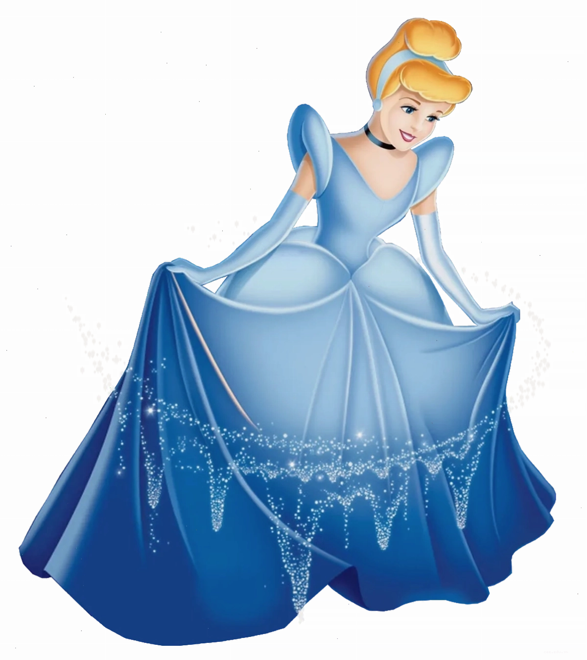 Hoàng tử Charming và Cinderella trong vũ hội