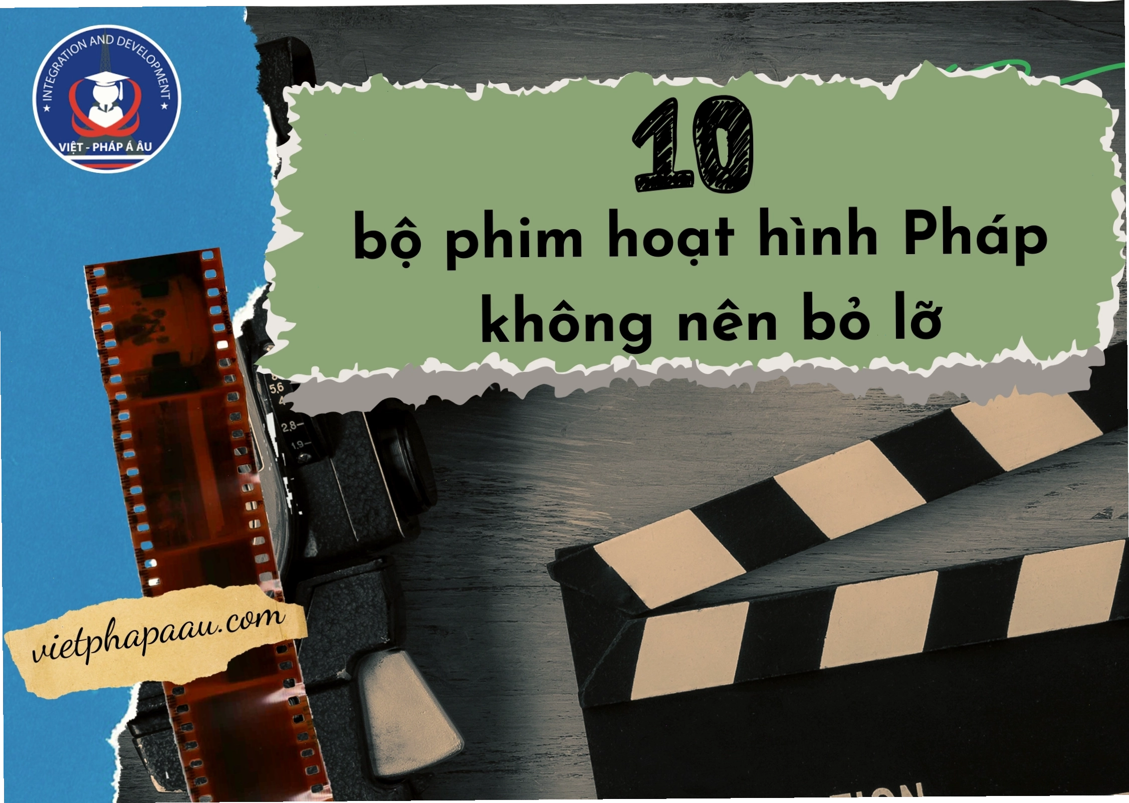 Học tiếng Pháp qua phim hoạt hình Pháp