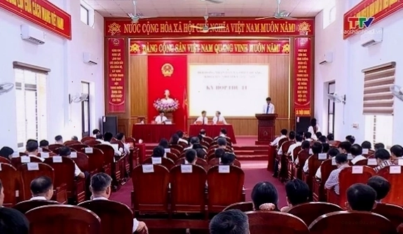 Hội đồng nhân dân xã Thiệu Quang thông qua nhiều nội dung quan trọng
