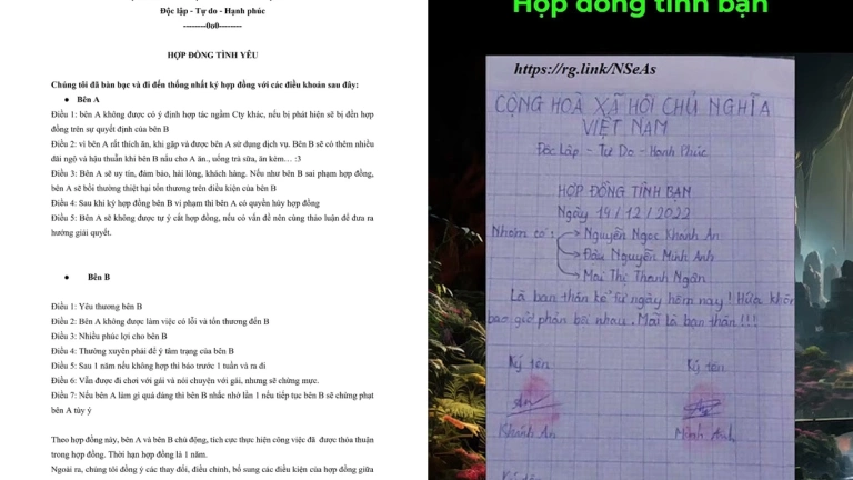 Hợp đồng tình bạn: Nên hay không nên và cách tạo lập