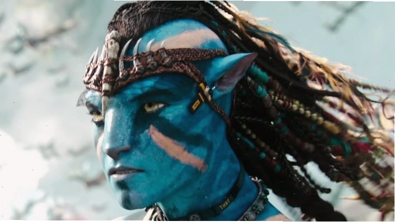 Jake Sully cưỡi Ikran, thể hiện sự kết nối với sinh vật Pandora