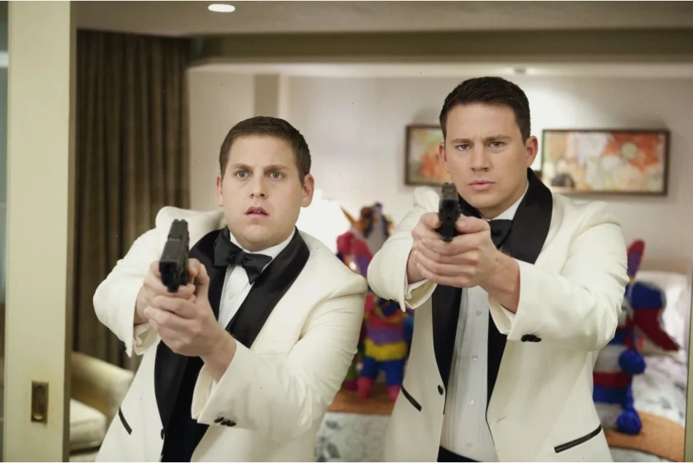 Jonah Hill và Channing Tatum trong phim 21 Jump Street