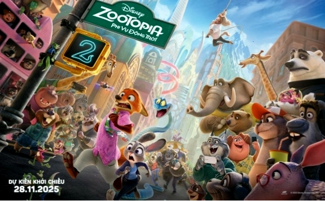 Judy Hopps và Nick Wilde trong Zootopia 2