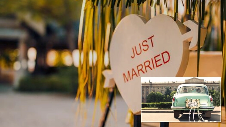 Just Married: Ý nghĩa và những điều thú vị về các cặp đôi mới cưới