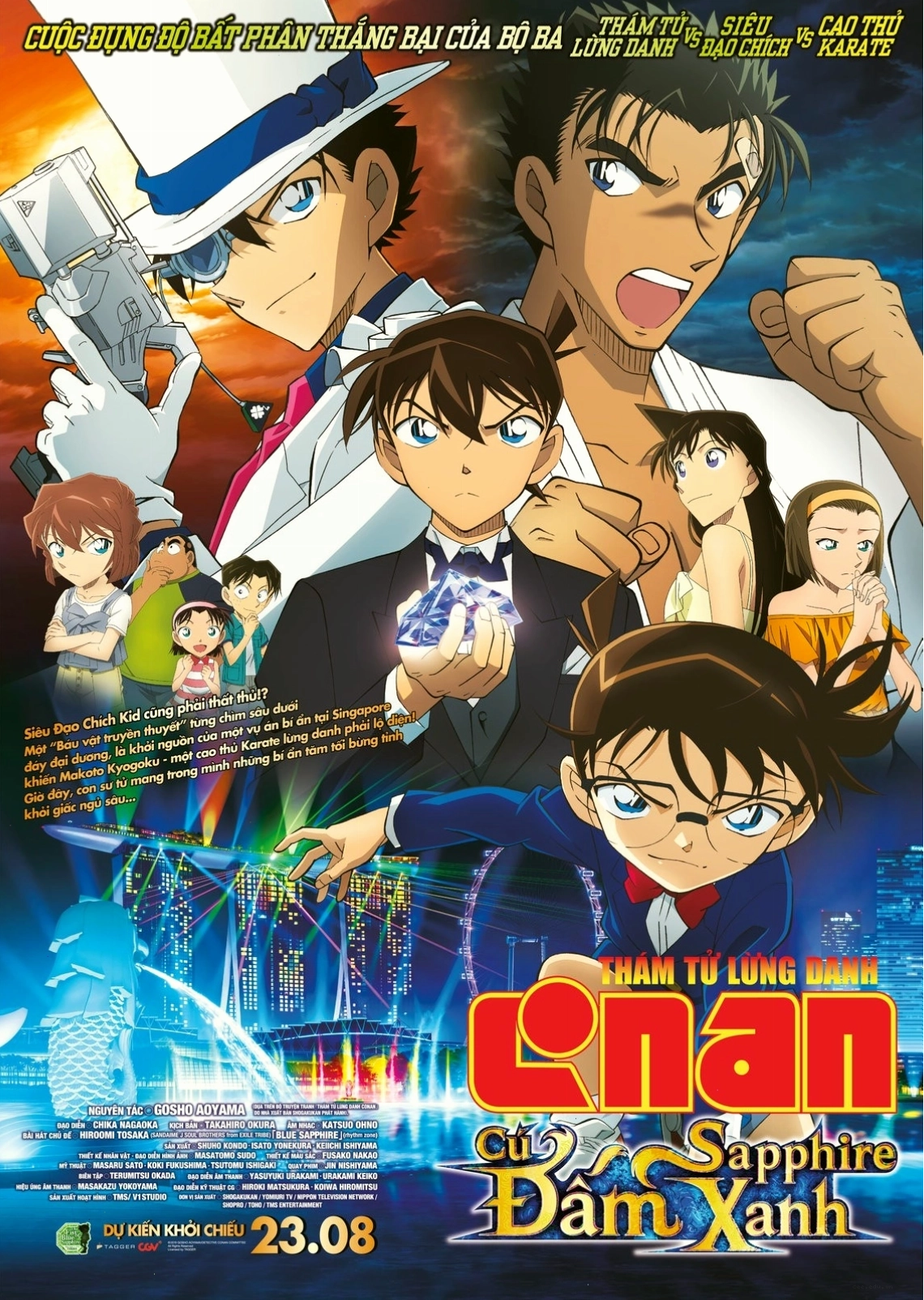 Kaito Kid trong conan movie 23