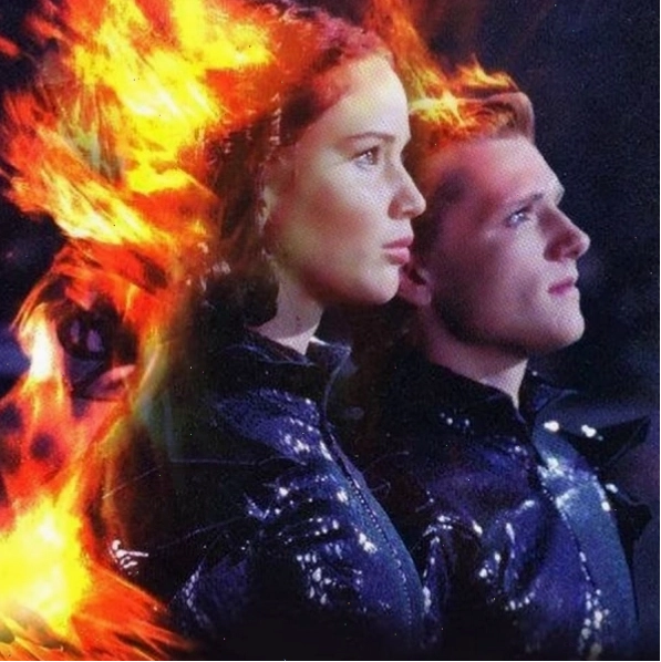 Katniss Everdeen trong trang phục chiến đấu