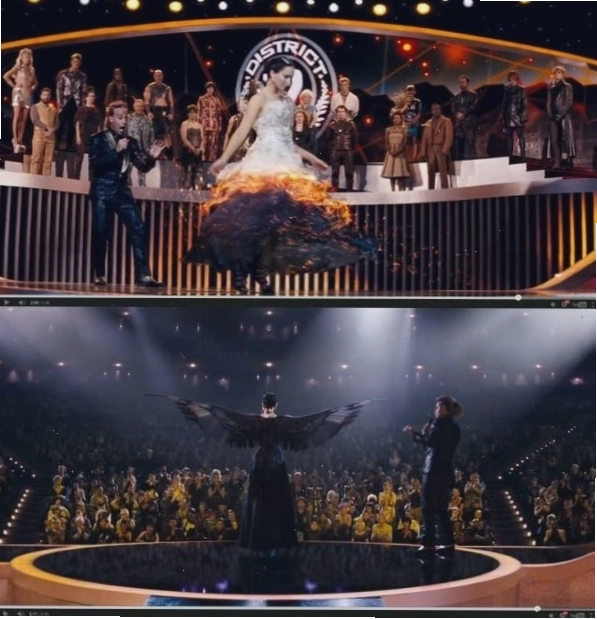 Katniss Everdeen và nhà thiết kế Cinna