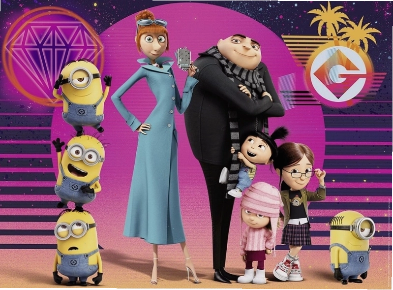 Kẻ cắp mặt trăng với những chú Minions tinh nghịch