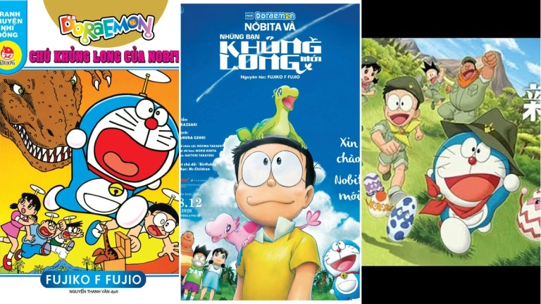 Khám Phá Doraemon: Chú Khủng Long Của Nobita Và Hành Trình Phiêu Lưu Đầy Cảm Xúc