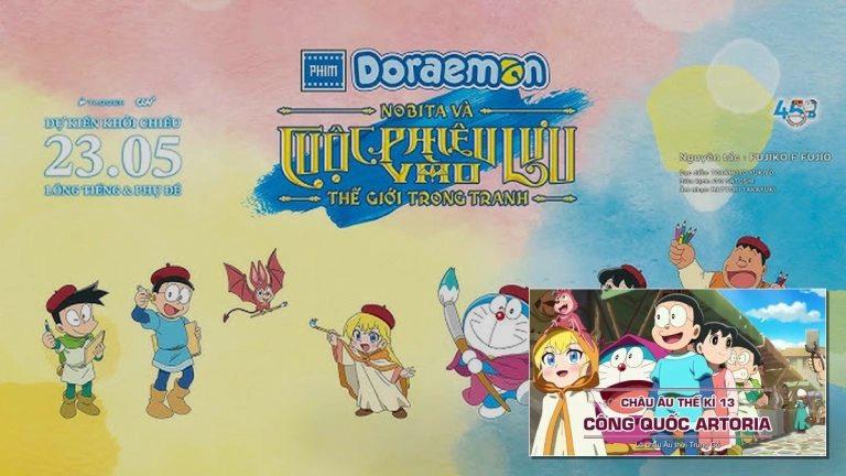 Khám phá Doraemon: Nobita và Cuộc Phiêu Lưu Vào Thế Giới Trong Tranh