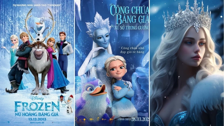 Khám phá thế giới phép thuật của Nữ hoàng Băng giá Elsa và công chúa Anna