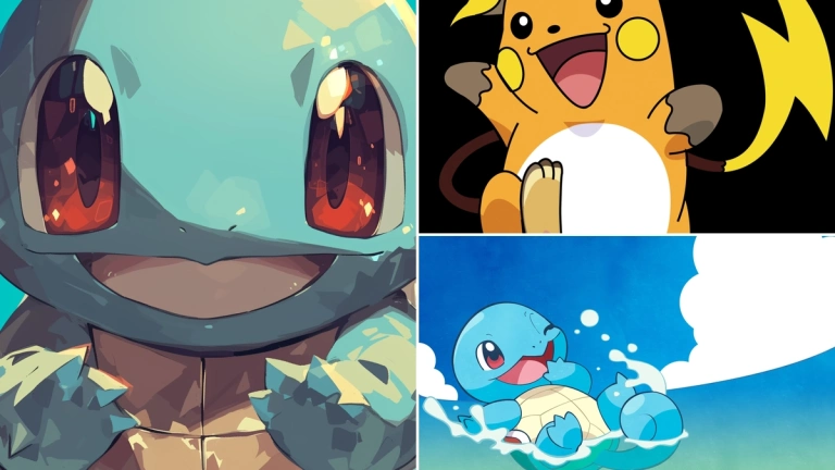 Khám phá Thế giới Pokemon Rùa: Từ Squirtle đến Blastoise