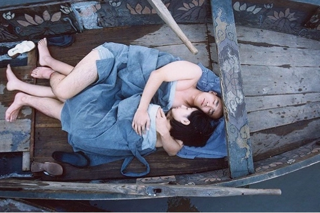 Kim Ki Duk tại một liên hoan phim, thể hiện sự uy tín trong giới đạo diễn