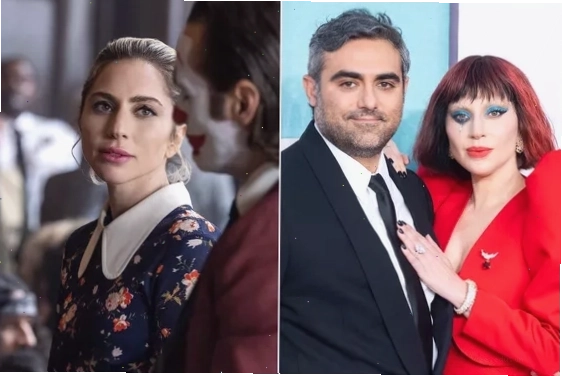 Lady Gaga và Michael Polansky tại buổi ra mắt Joker Folie à Deux