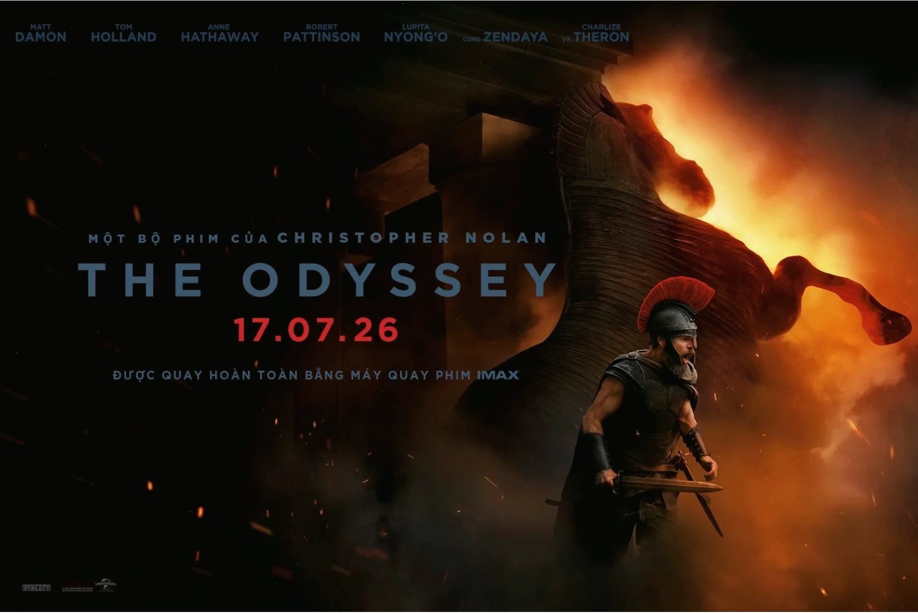 Linda Hamilton trong bộ phim The Odyssey