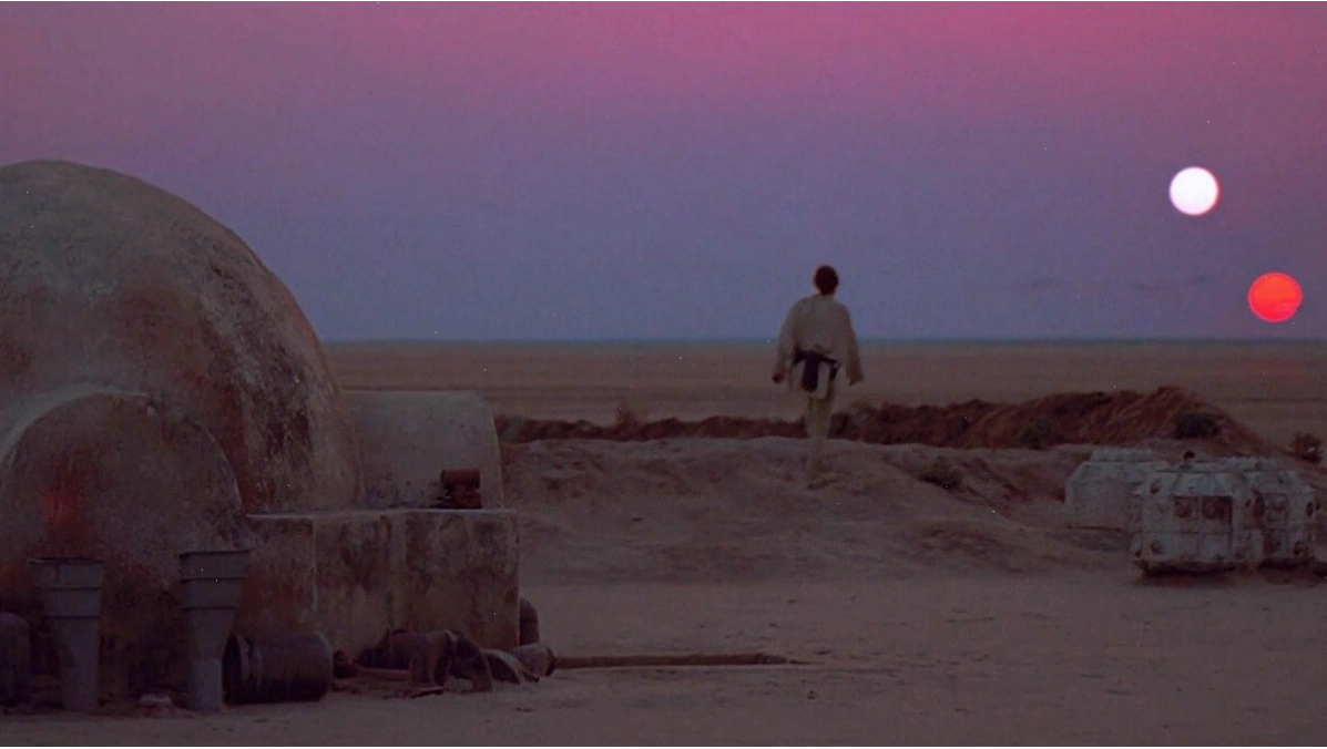 Luke Skywalker trên hành tinh Tatooine