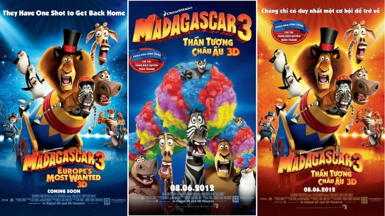 Madagascar 3: Thần Tượng Châu Âu - Cuộc Phiêu Lưu Lôi Cuốn