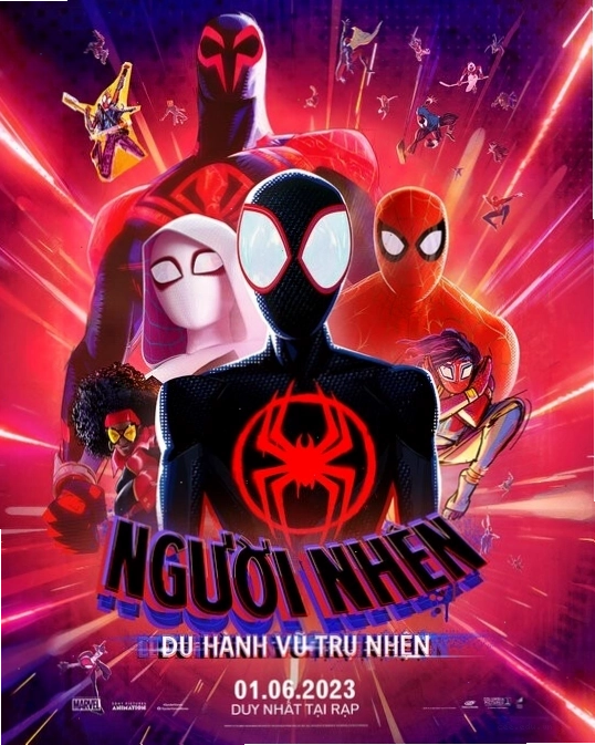 Miles Morales đối mặt với các Người Nhện khác trong Spider-Man Across the Spider-Verse