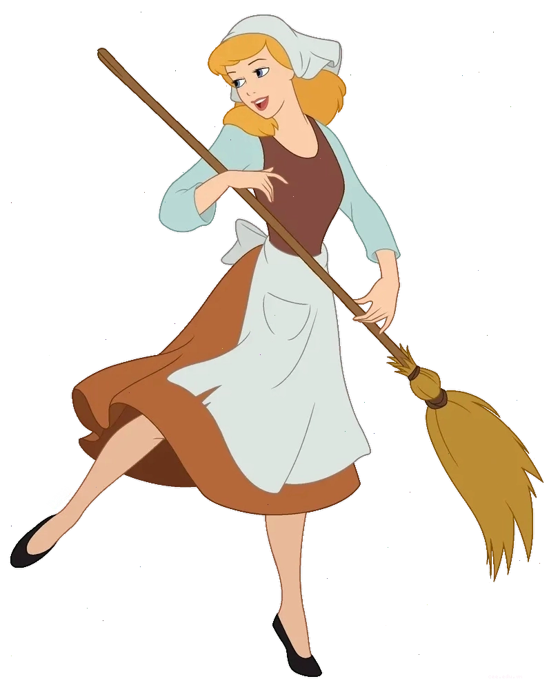 Nàng Lọ Lem Cinderella trong bộ váy lộng lẫy chuẩn bị đến vũ hội