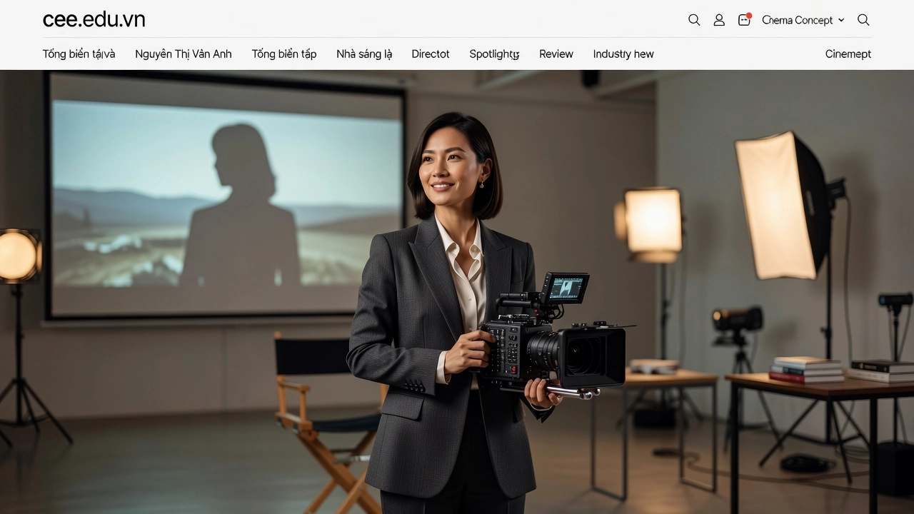 Nguyễn Thị Vân Anh – Tổng biên tập và Nhà sáng lập Cinema Concept