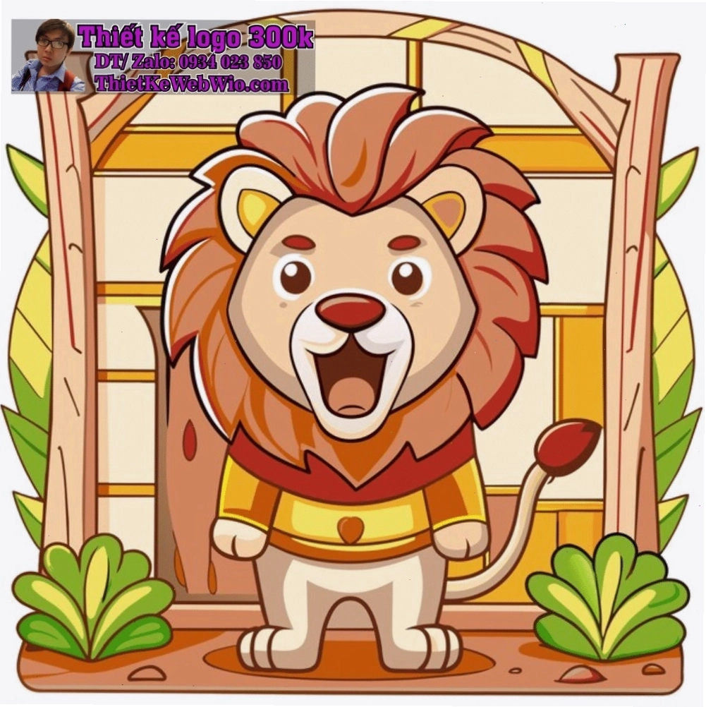 Nhân vật vua sư tử hoạt hình Simba
