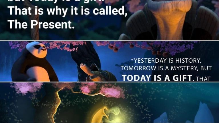 Những câu nói hay nhất của Master Oogway về cuộc sống