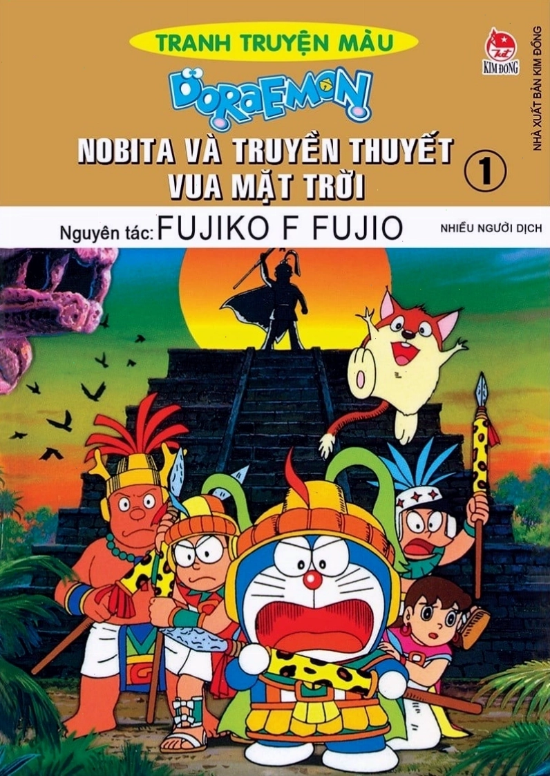 Nobita và Doraemon khám phá vương quốc mặt trời trong Doraemon: Nobita và Truyền Thuyết Vua Mặt Trời