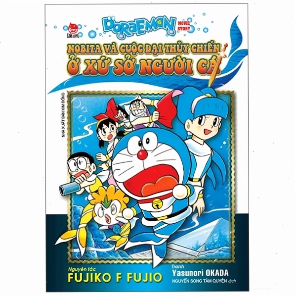 Nobita và nhóm bạn đối mặt với thử thách trong cuộc đại thủy chiến xứ sở người cá