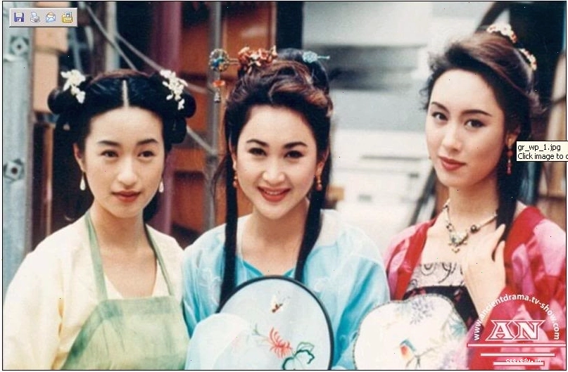 Ôn Bích Hà trong vai Phan Kim Liên phim Mối hận Kim Bình 1994