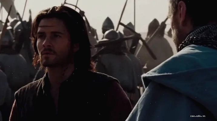 Orlando Bloom trong vai Balian, người hùng của Kingdom of Heaven
