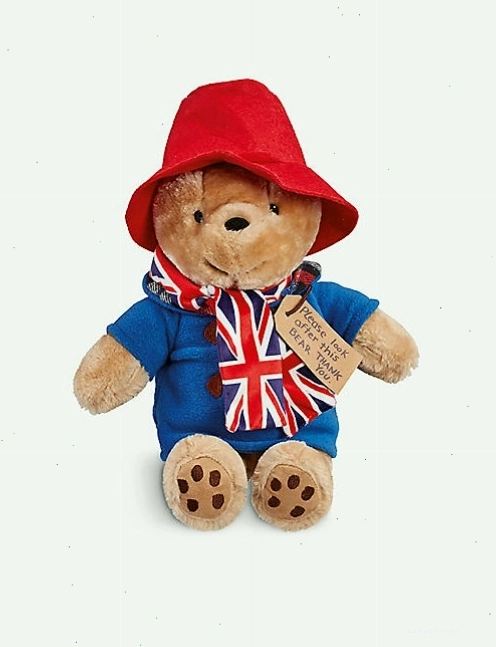 PADDINGTON BEAR: Paddington Union Jack teddy bear toy