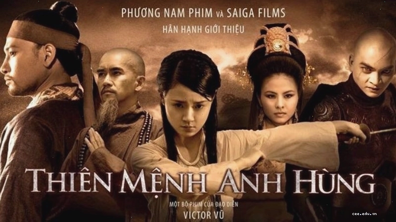 Phân cảnh trong phim Thiên Mệnh Anh Hùng