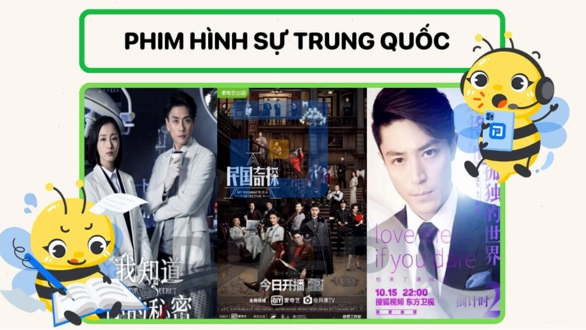 Phim hình sự Trung Quốc với nội dung gay cấn, đặc sắc