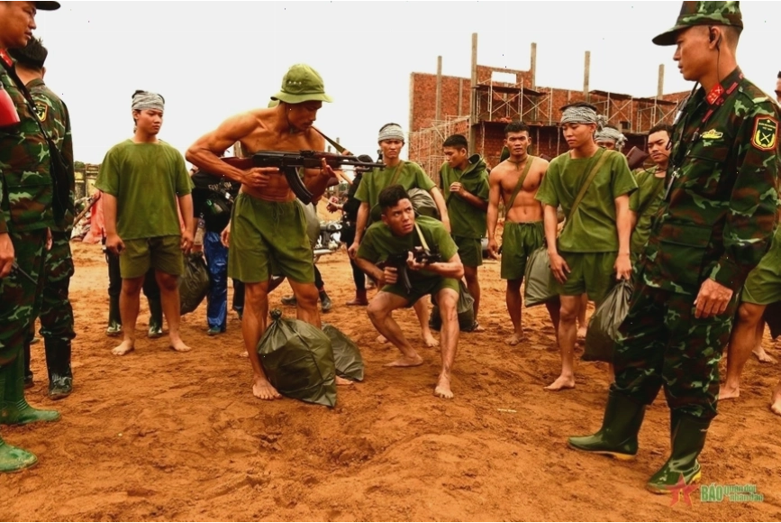 Phim trường tái hiện Thành cổ Quảng Trị trong phim Mưa Đỏ