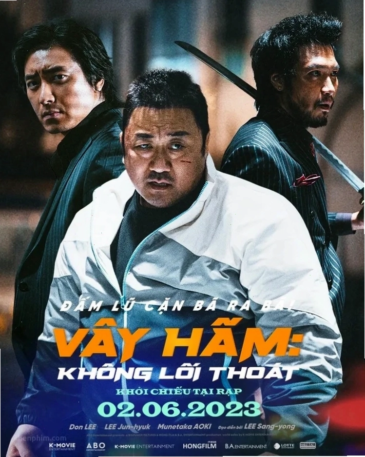 Phim Vây hãm: Không lối thoát là bộ phim hành động hài hước, kịch tính với những màn đối đầu mãn nhãn