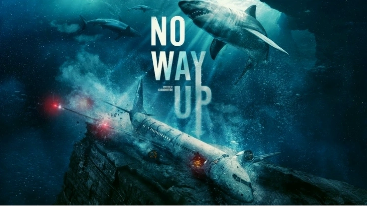 Phim Vòng vây cá mập - No Way Up (2024) với cảnh sinh tồn dưới đáy biển