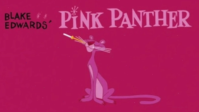 Pink Panther và các nhân vật phụ trong một tập phim hoạt hình