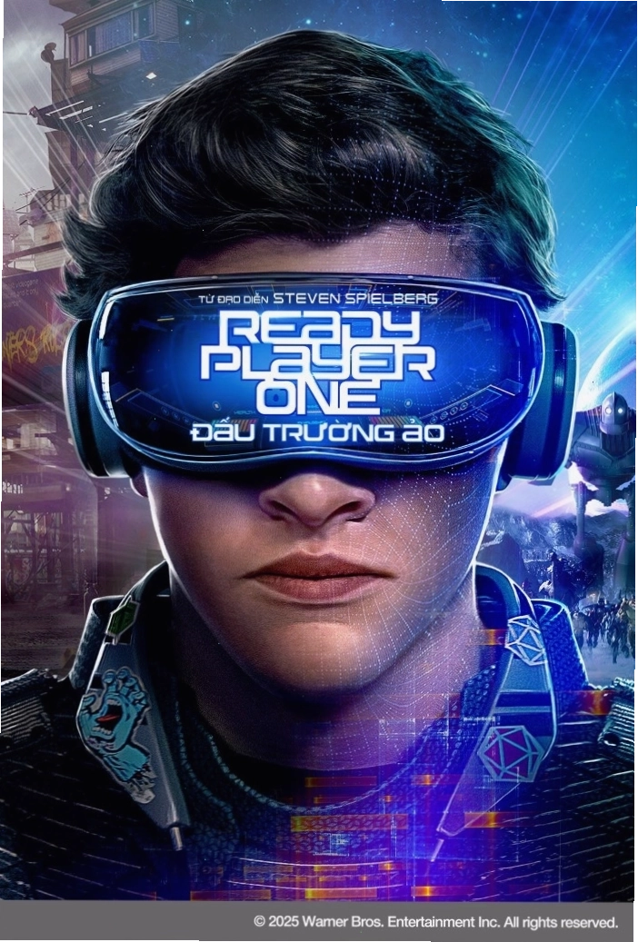 Poster chính thức của phim Đấu Trường Ảo (Ready Player One)