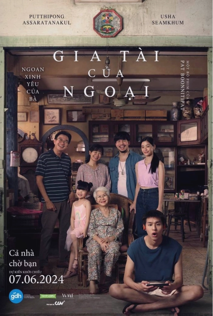 Poster chính thức của phim Gia Tài Của Ngoại